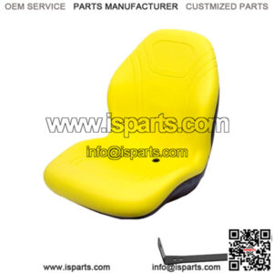 Yellow Seat w/bracket Fits John Deere 425 445 455 AM879503