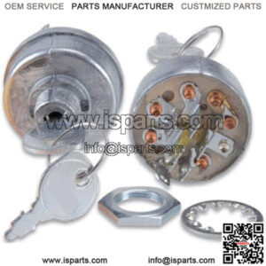IGNITION STARTER KEY SWITCH 2 Keys for AYP Fits Husqvarna 140301 532140301 57445