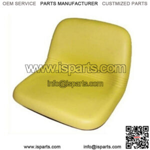 AM115813 Yellow High Back Seat Fits John Deere LX188 LX186 LX178 LX176 LX173