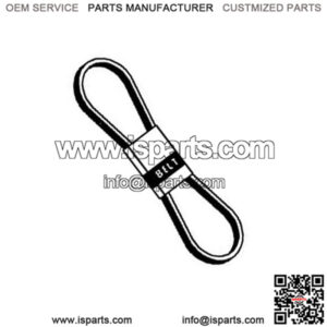 Double Angle Made With Aramid Drive Belt Fits Woods Mid-Mount Mower