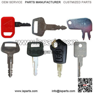 DKV13427-HEAVYEQPKEYS 7 pc Heavy Equipment Key Set
