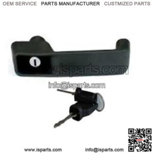 Door Handle With 2 Keys Set Of 2 Pcs Fits JCB Model Parts 1400B 1550B 1600B