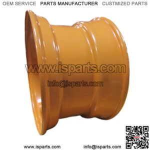 Two (2) Tan 16.5X9.75X8 Wheel Rims Fits Case Skid Steer Loader 12-16.5 Tires