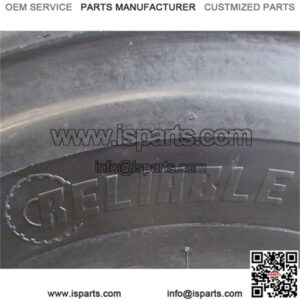 2  12-Ply 12 x 16.5 Skid Steer Loader Tires with Rim Guard