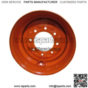 8.25 x 16.5 Steel Narrow Width 8 Lug Wheel Rim Fits Bobcat Skid Steer 10x16