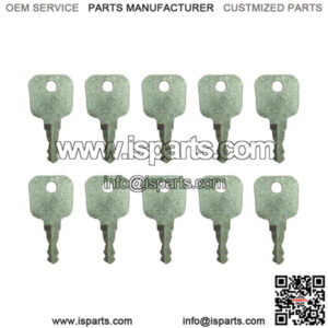 Fits (14607) Fits JCB/ Fits CAT / Fits Bomag Key *10 Pack*