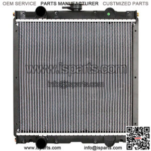 Radiator - Aluminum Core Fits New Holland T2330 T2320 TC45DA TC45A Fits Case IH