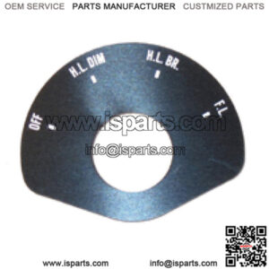 ACS1098 Light Switch Plate - Fits Allis Chalmers 160, 170, 180, 190, 200 & More!