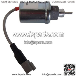 324-4598 Shutoff Stop Solenoid Fits CAT Skid Steer 217-5204 3024C 3013C 1.5 C2.2
