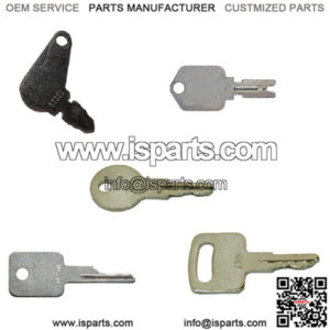 Construction Ignition Key Set (5 Keys) For JLG Heavy Equipment
