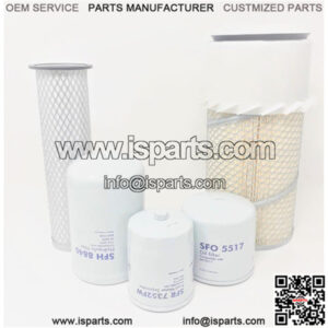 5-Piece Filter Kit Fits Bobcat T140 T180 T190 6675517 6667352 6598492 6598362