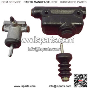 A51976 L25419 Brake Master & Slave Cylinder 2pk Kit Fits Case Backhoe 480C 580C