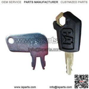 (6) Heavy Equipment Ignition Keys Fits Caterpillar Dozer Excavator Skid Steer