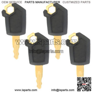 (4) est Style Heavy Equipment Ignition Keys Fits Caterpillar Fits CAT Loader
