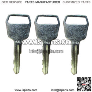 (3) TOYOLD Forklift Keys TOYOLD Forklift Key Fits Toyota Forklifts Free Shipping