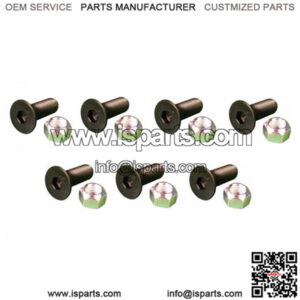 (7) Replacement Screws & (7) Replacement Nuts Fits CAT Models 5/8" x 2.5"