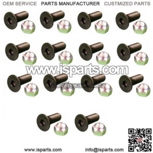 (14) Replacement Screws & (14) Replacement Nuts  Fits CAT Models 5/8" x 2.5"