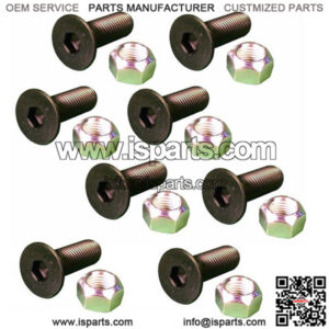 8 Cutting Edge Bolts Fits CAT Fits Bobcat 159-2953 5/8" x 2"