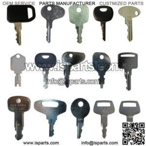33-Pc Heavy Equipment Ignition Key Set Fits Several Different Makes & Models