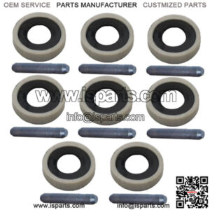 8 Each Pins (1140358) and Retainers (1140359) Fits Caterpillar J350 1U3352