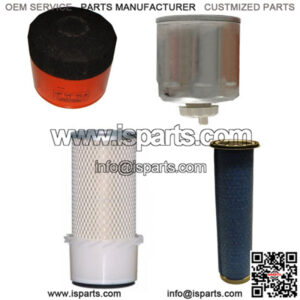 Filter Service Kit Fits Kubota Tractor L2850DT L2850F L3250DT L3250F L3350DT