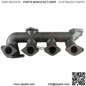 Exhaust Manifold Fits Case 4-Cyl Diesel WN-A39233 for 310E 350 420C 430 450 470