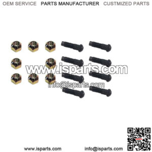 Axle Lug Nut & Stud Kit Fits Bobcat Skid Steer 743 753 763 863 883 S100 S175