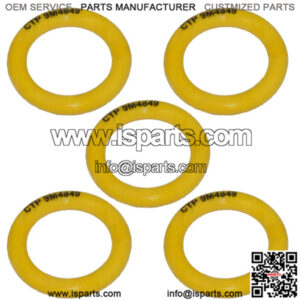9M4849 Set of Five Seal O-Rings Fits Caterpillar Fits CAT C15 Ring Tube Adapter