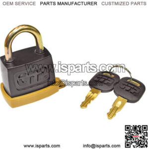 Fits Caterpillar Fits CAT PADLOCK WITH KEY 5P8500 2462641 FUEL CAP INCLUDES COVE