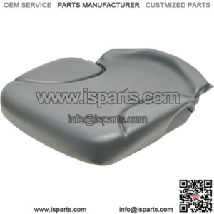 Skid Steer Seat Cushion - Vinyl Gray 20" W x 17.25" H Fits Bobcat Skid Steer