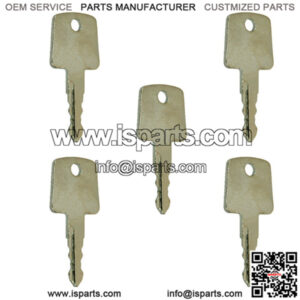 Set of (5) Ignition Start Starter Keys Sakai Roller Heavy Construction Equipment