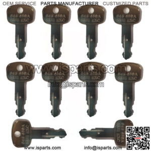 10 pc 459A IGNITION KEY FOR Style M Series Construction Equipment KEYS