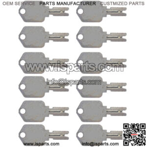 (12) For Clark Yale Hyster Komatsu Gradall Gehl Crown 166 Hyster Forklift Keys