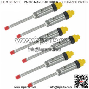 (6) Diesel Fuel Injector Pencil Nozzle Fits CAT Fits Caterpillar 3406B 4W7018