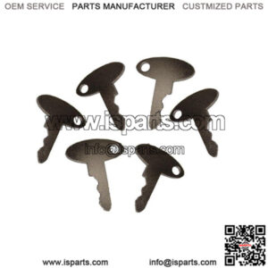 Six (6) 1570 Keys Fits Ford New Holland 1630 1715 1720 1520 1530 1620