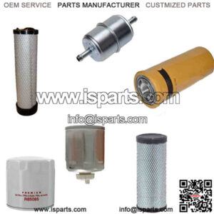 6 Piece Maintenance Filter Kit Fits Bobcat 331 Excavator 6675517 Oil 6598903