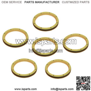 6- Link Pin Dust Seals Fits Caterpillar Fits CAT 980G 980H 966 442E 424BDH GLL55