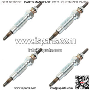4 Glow Plugs Fits Bobcat 743 643 743B Diesel 76234 15221-65510 15401-65510 K
