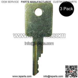 3 Cut Ignition Keys Fits Bobcat 751 753 763 773 863 873 883 963 Skid Steer L