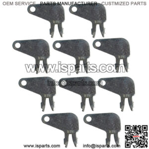 10 8H5306 8H 5306 Aftermarket Forked Keys Fits Caterpillar Switch 7N0718