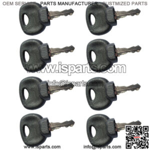 8pcs 14607 Keys for JCB Bomag Dynapac Terex Vibromax Fits  Holland Volvo Fits