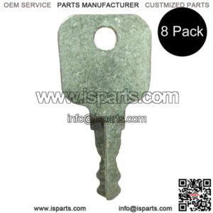 8 pcs 14607 Keys for JCB
