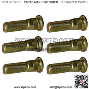 185400M1 Rear Wheel Lug Stud PKG Of 6 Fits Massey Ferguson TO20 TO30 TO35 MF35