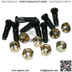 Lug Nut & Stud Kit Fits Bobcat 751 753 763 773 863 873 883 Skid Steer Wheel