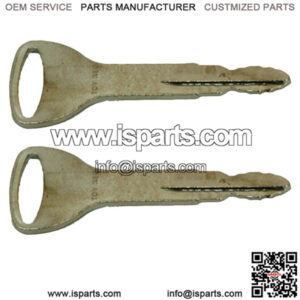 TOY NEW Two 2 Keys for Toyota Forklift Industrial Construction Models