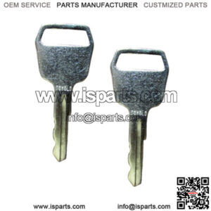 2 Forklift Keys TOYOLD Fits Toyota Forklifts - TOYOLD Key - Fast Free Shipping