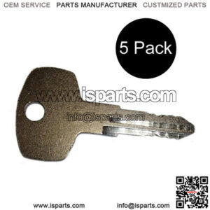 (5) Keys Fit Older Fits Nissan Forklifts Lift Trucks X7 G4