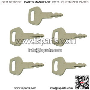(5) Ignition Keys Fits Case Linkbelt JCB Sumitomo Excavator S450