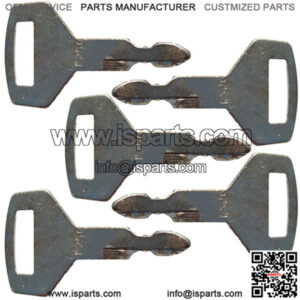 5 Ignition Keys for Kobelco Fits Kawasaki for MDI-Yutani Fits  Holland Fits C