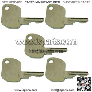 92274 Five (5) Ignition Keys Fits Heavy Equipment Fits Ford JCB Fits  Holland